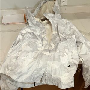 The North Face White Camo Utility Jacket